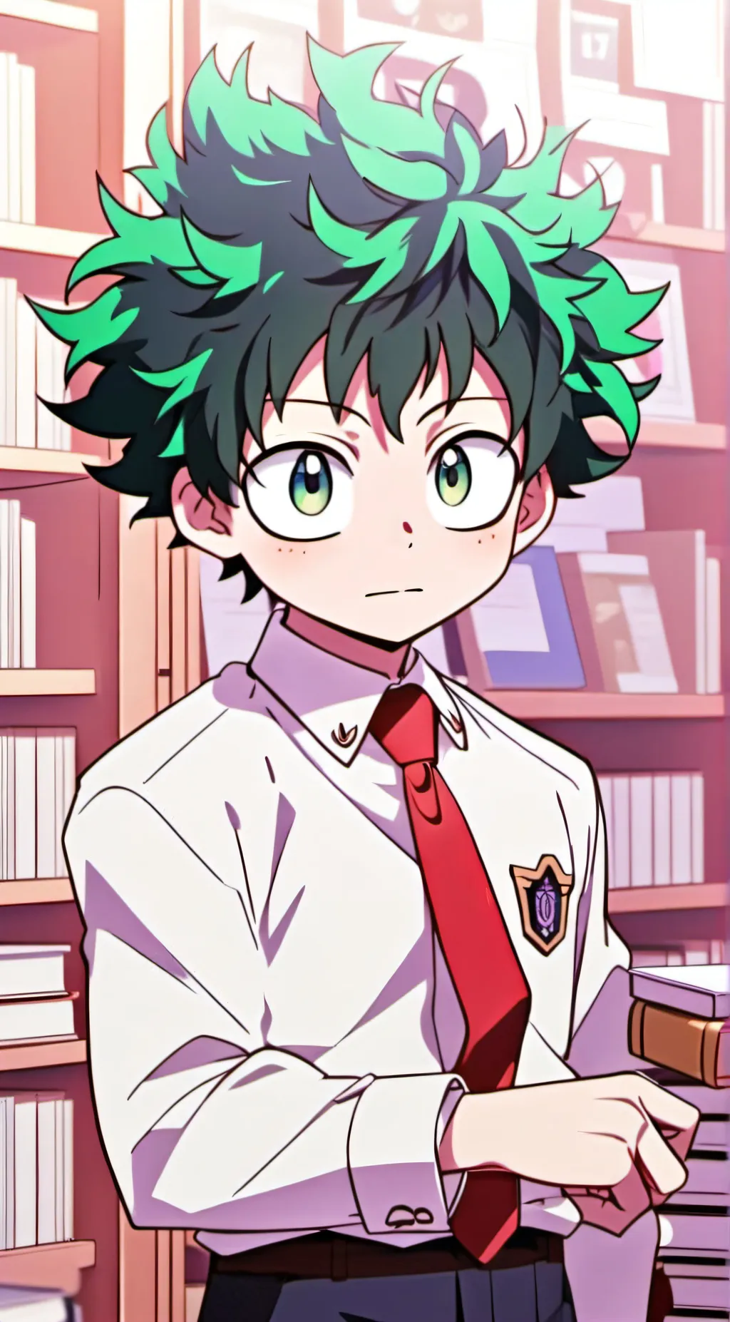 ai character: Mha pocky!!  background