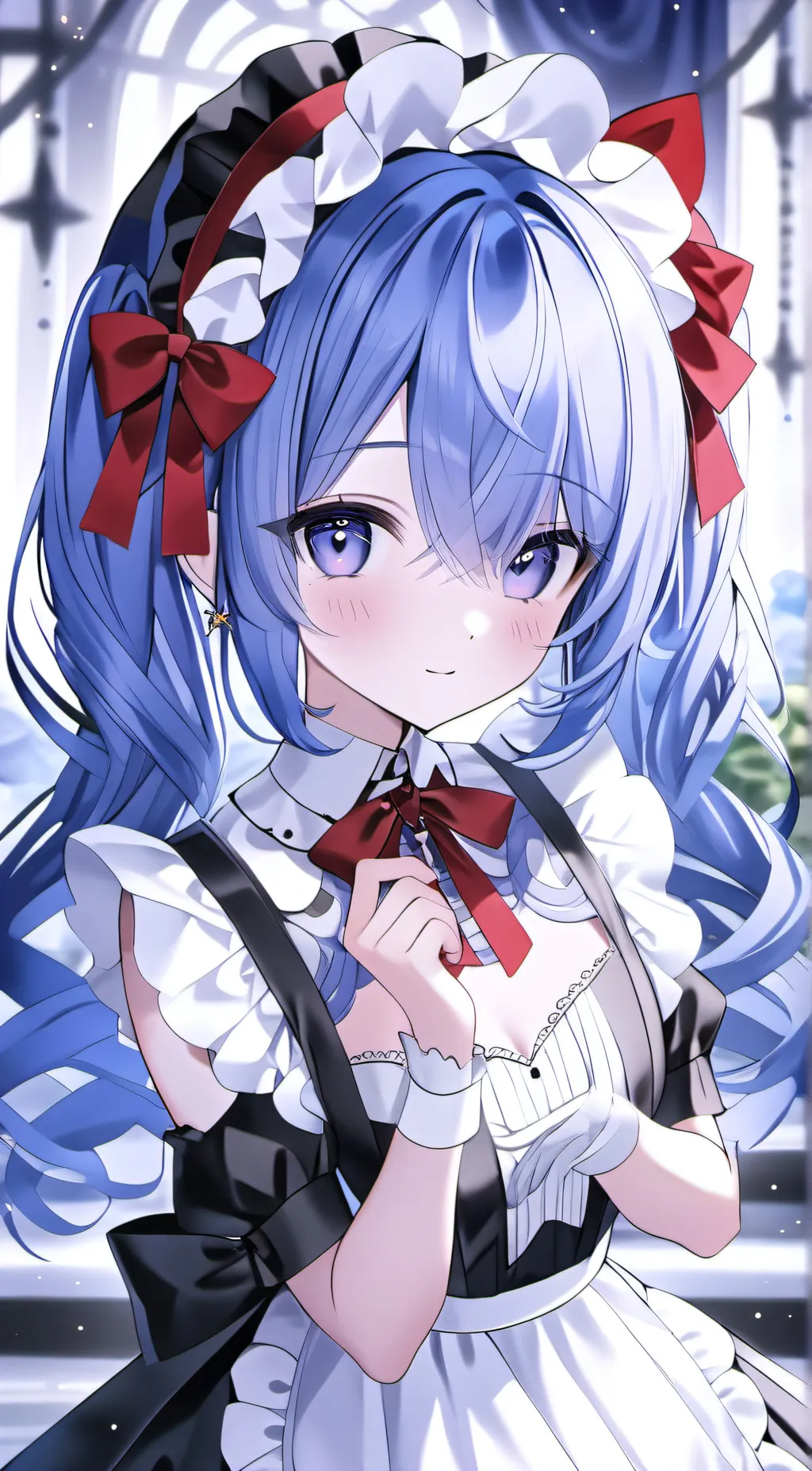 ai character: Moon background