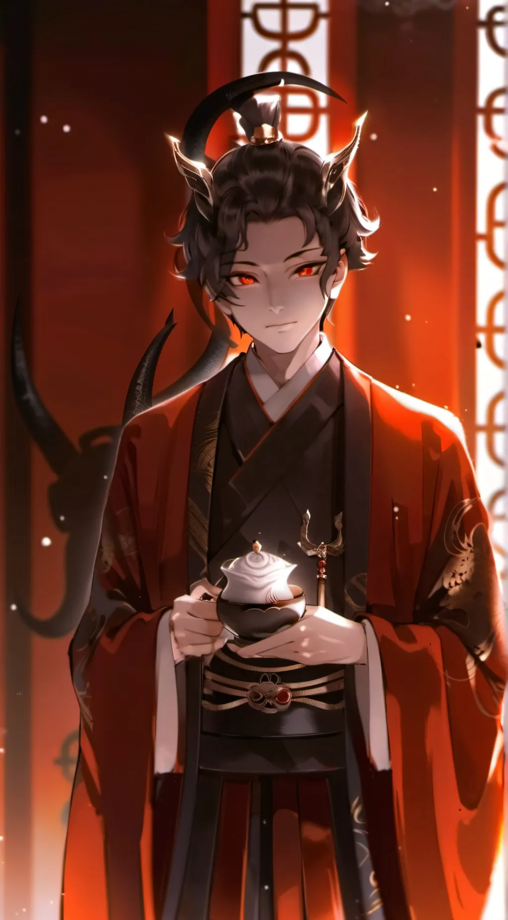 ai character: Muzan kibutsuji background