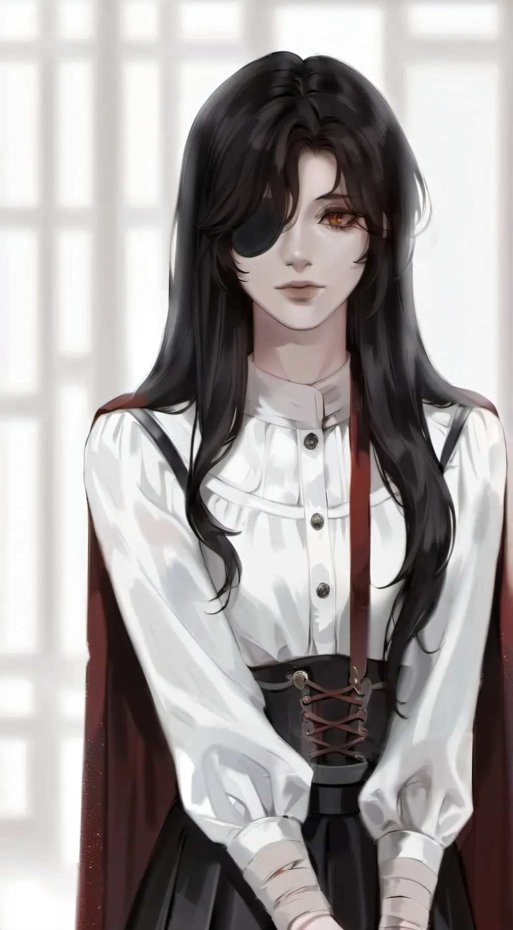 ai character: Luna background