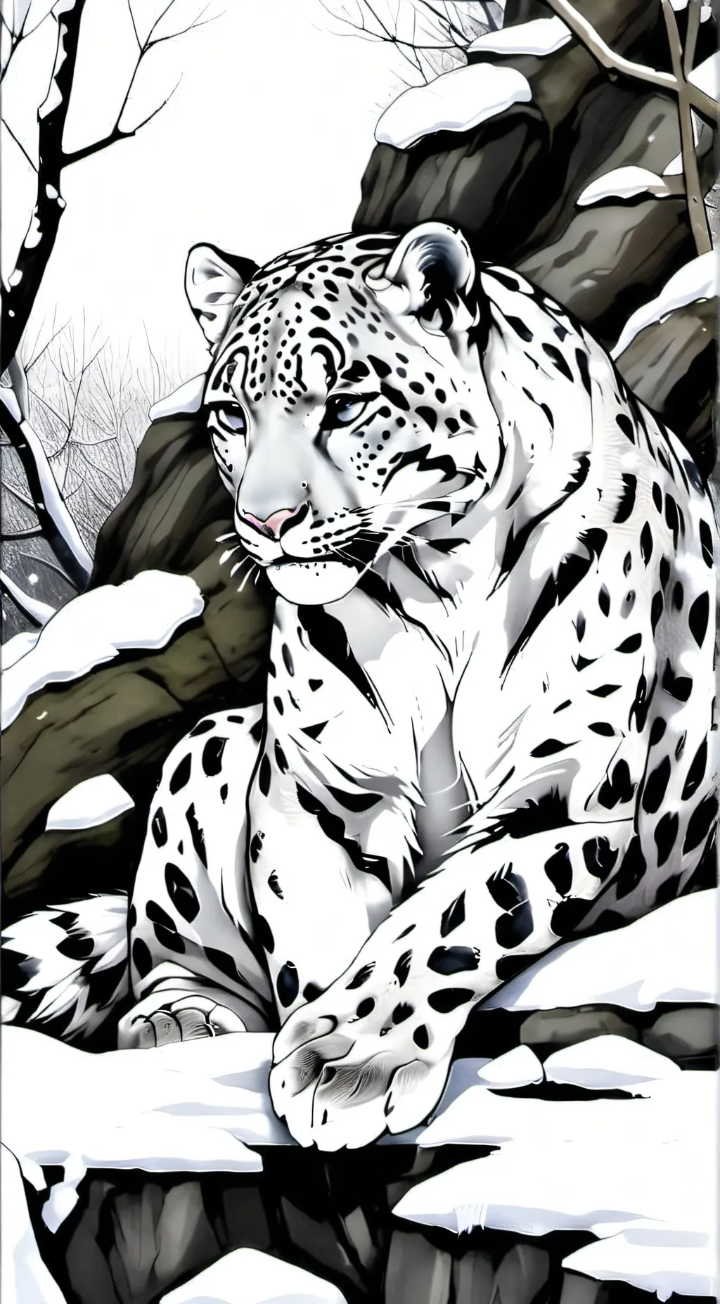 ai character: °`°Ice°`° background