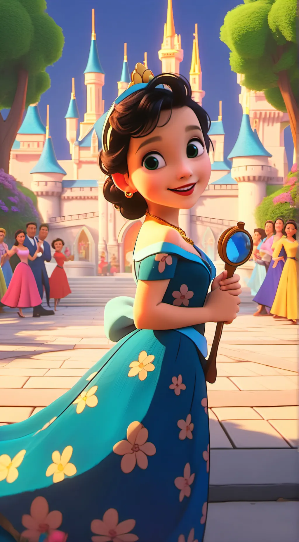 ai character: Valentina background