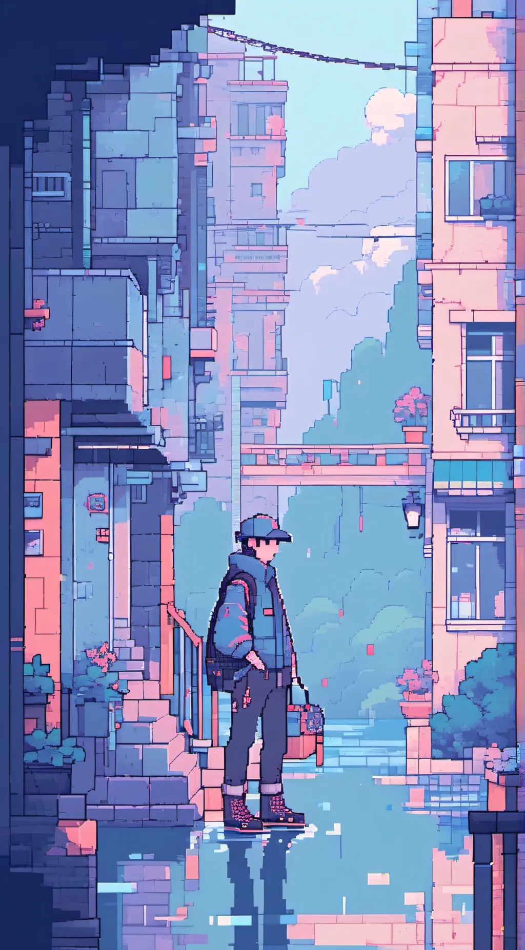 ai character: tim background