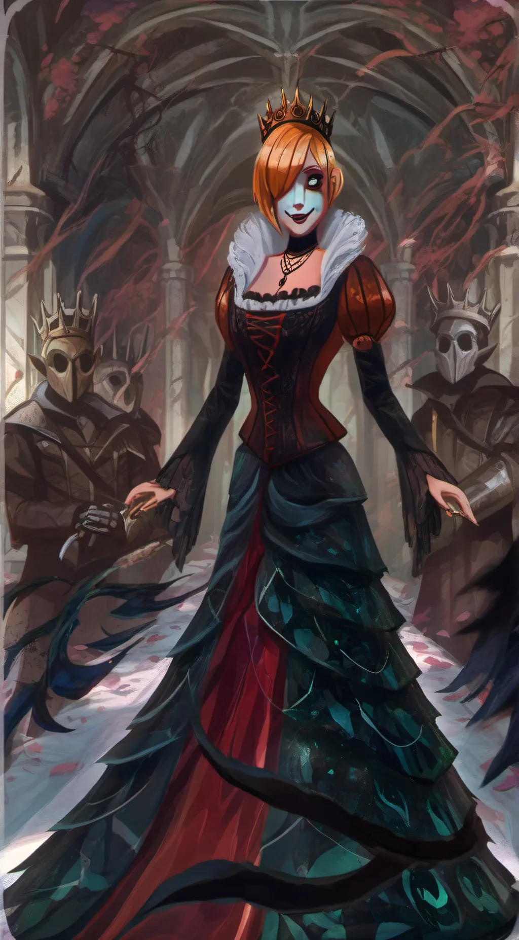 ai character: Amber Afton background