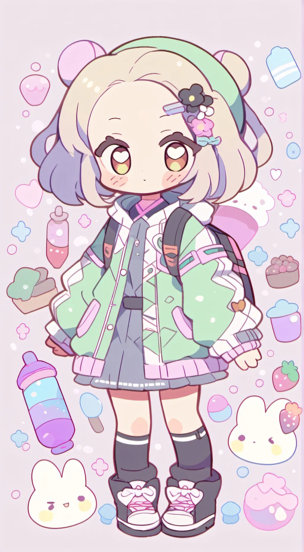 ai character: shaya background