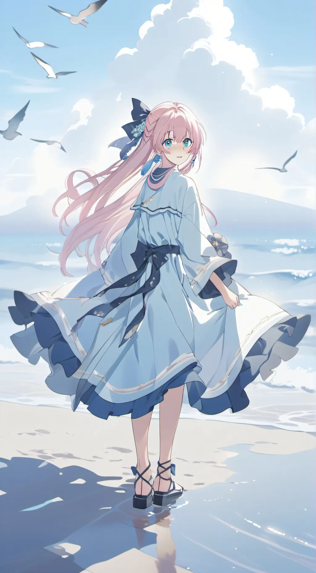 ai character: Serena background