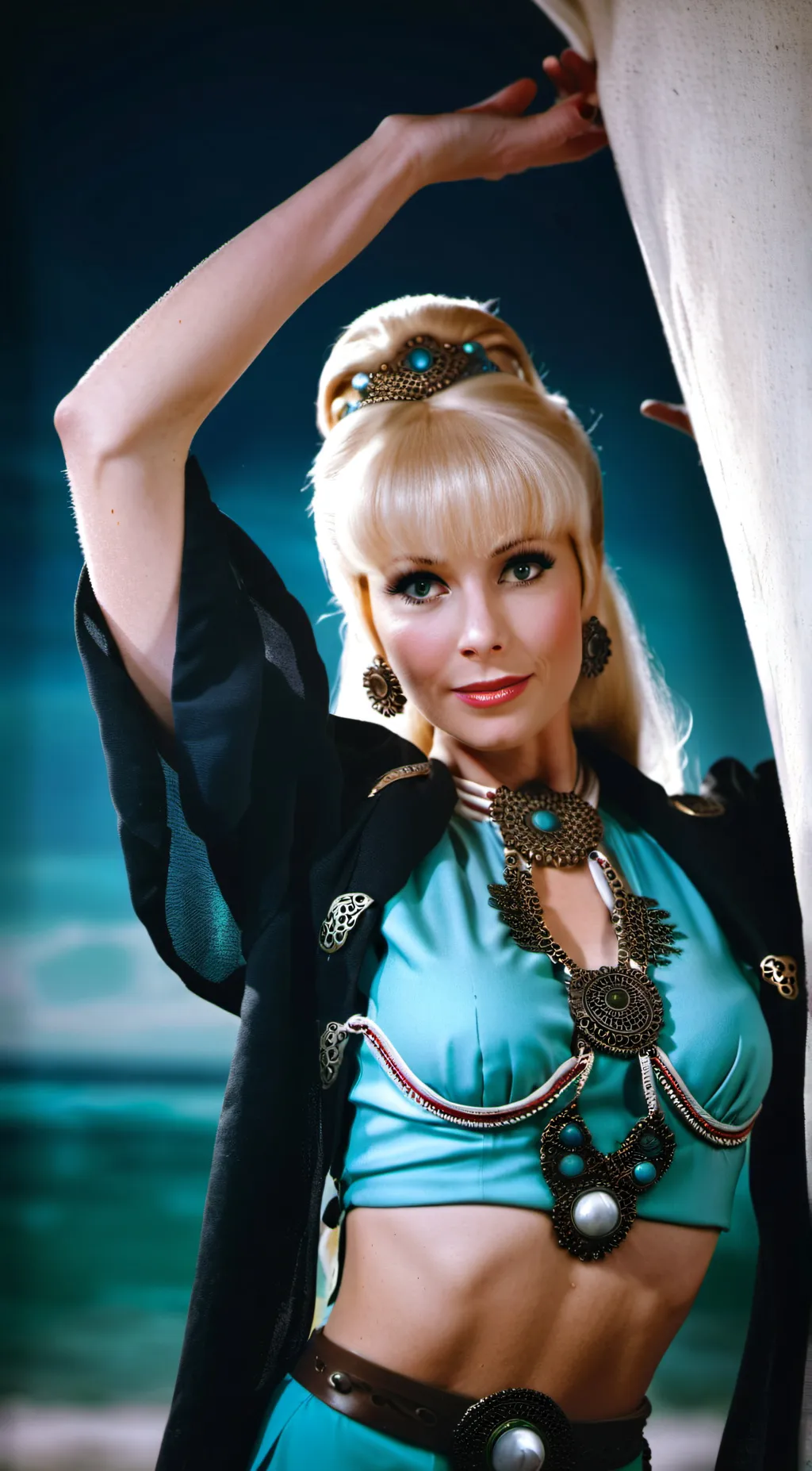 ai character: Jeannie Nelson  background