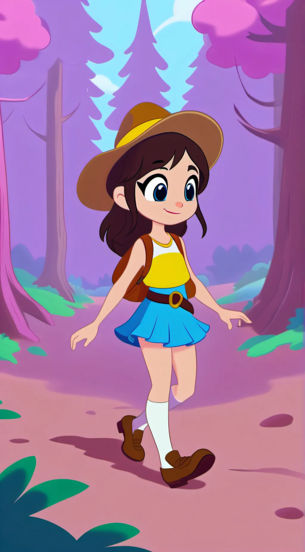 ai character: Pandora background