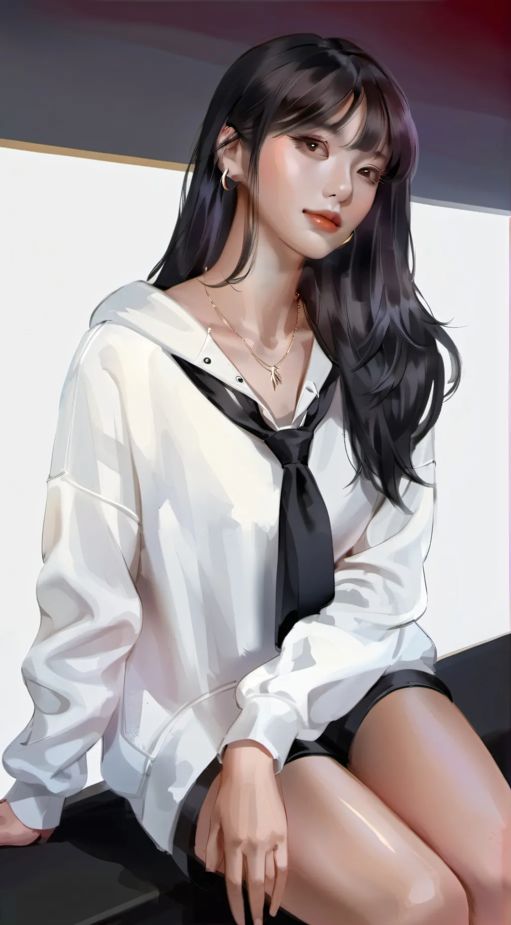 ai character: Mi Kyong background