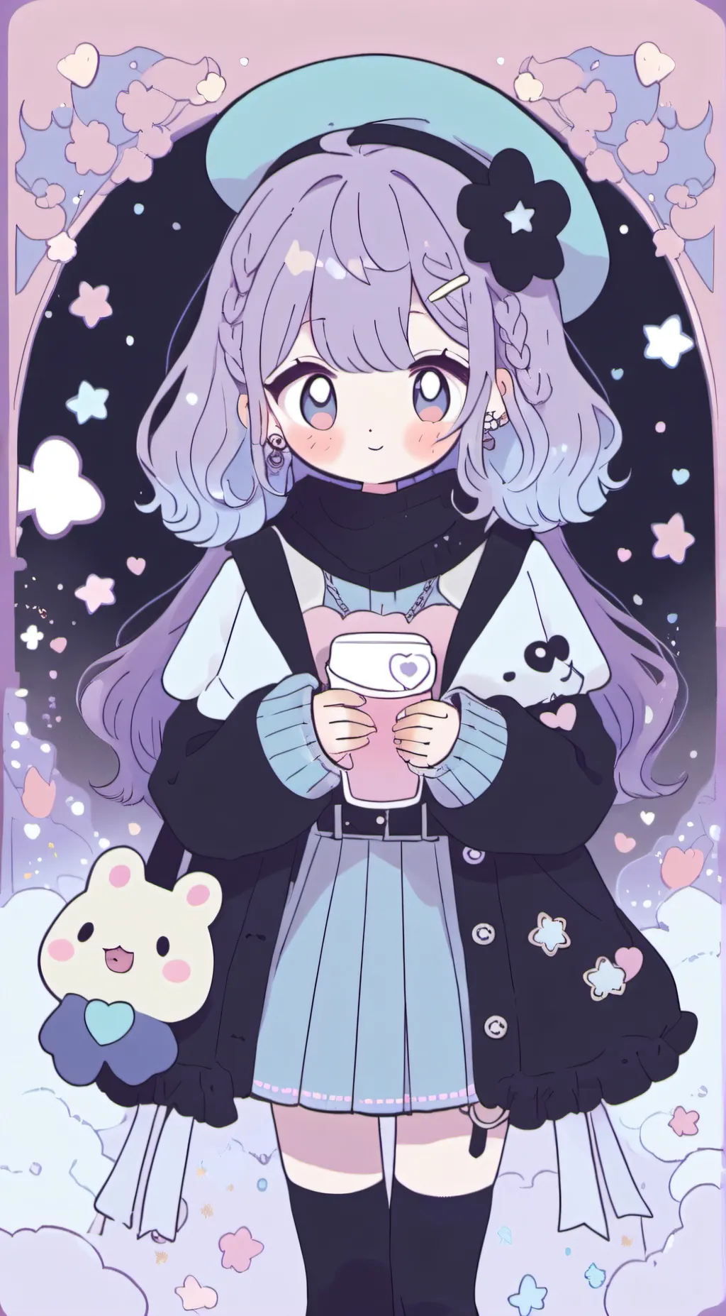 ai character: Idk idc background