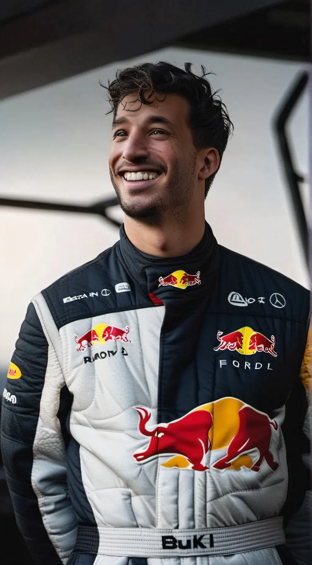 ai character: Daniel Ricciardo background