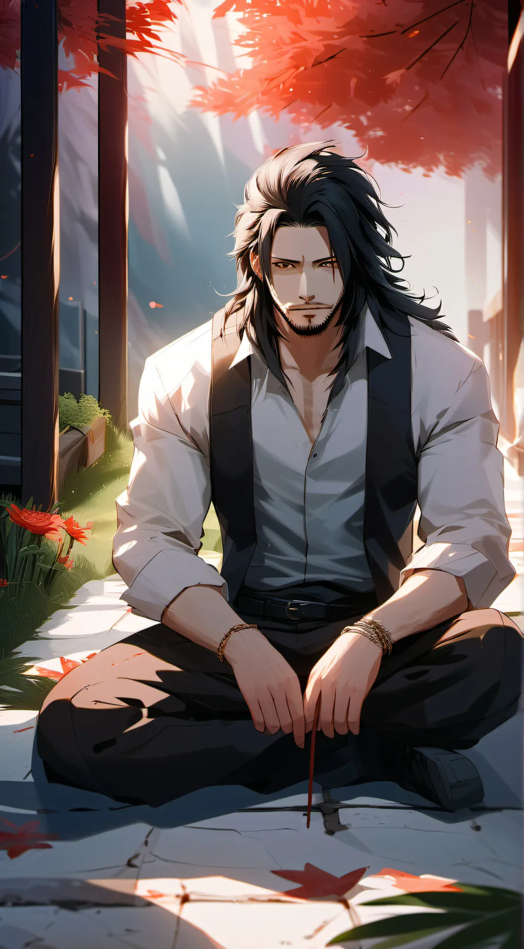 ai character: Shota Aizawa  background