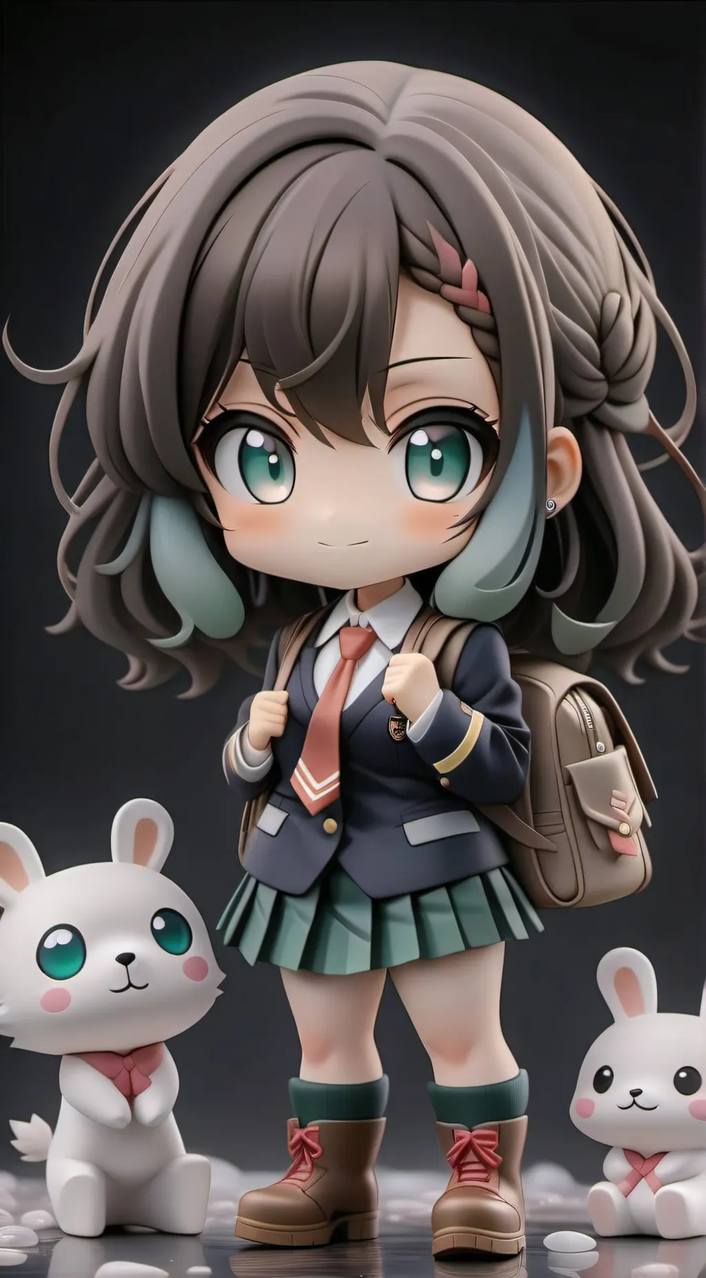 ai character: MHA Girl background