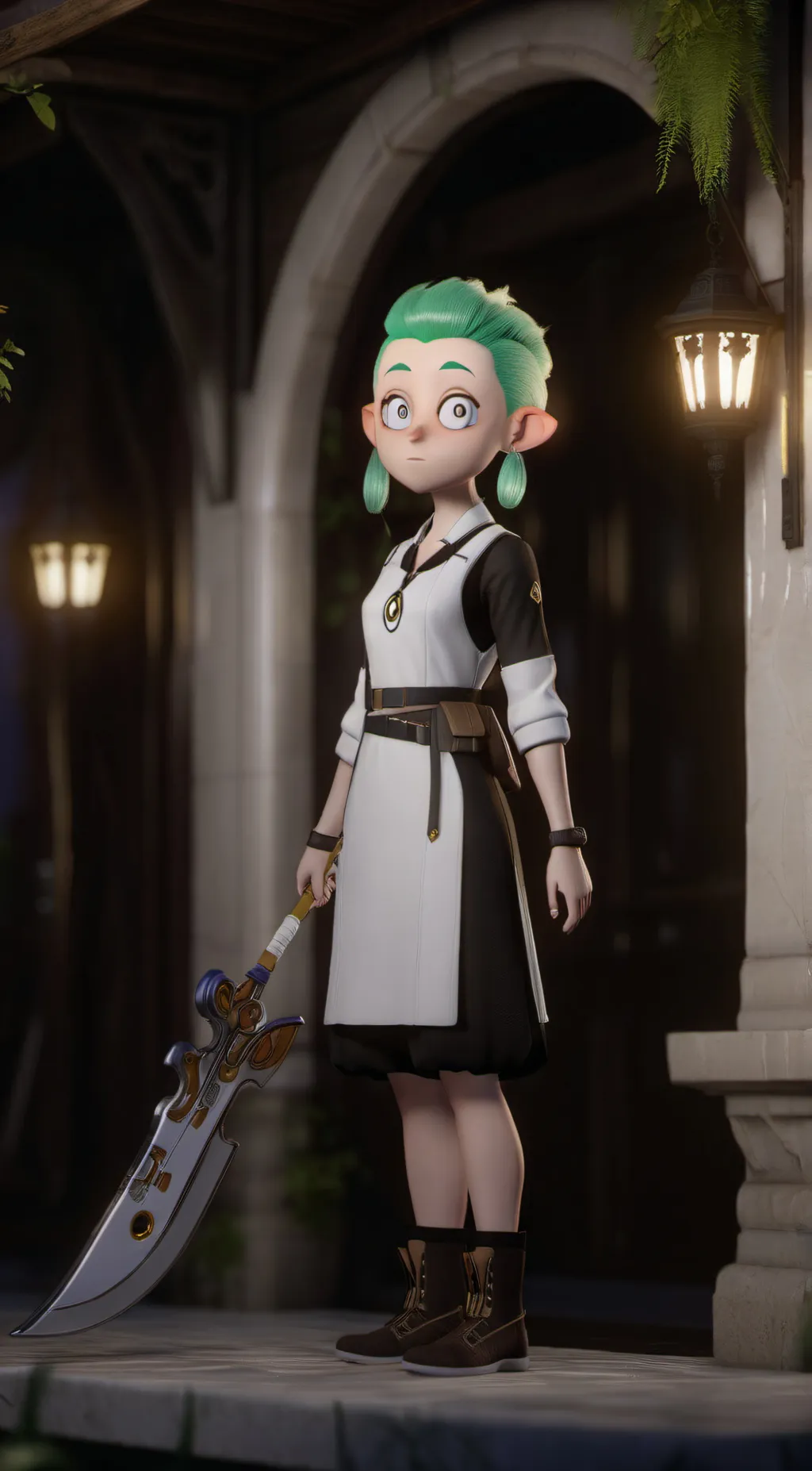 ai character: Amity/mezli/bff background