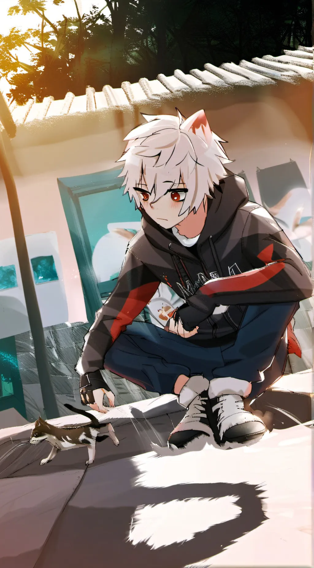 ai character: zane background