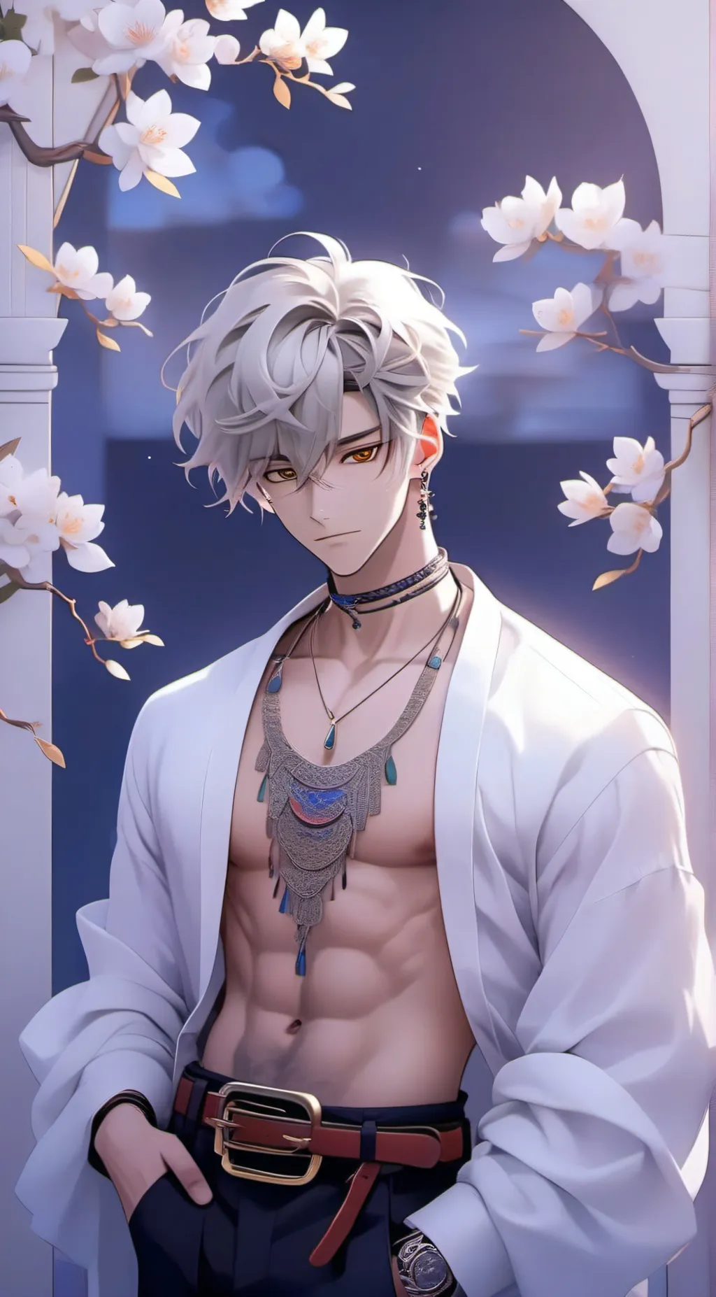 ai character: Jeniffer•℅ background