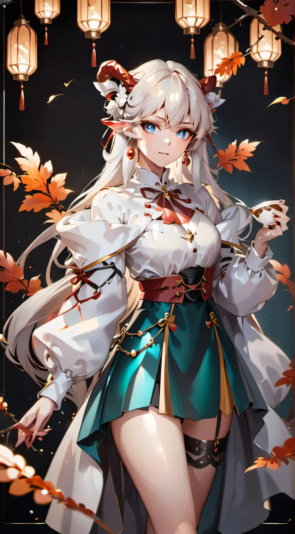 ai character: Lavender  background