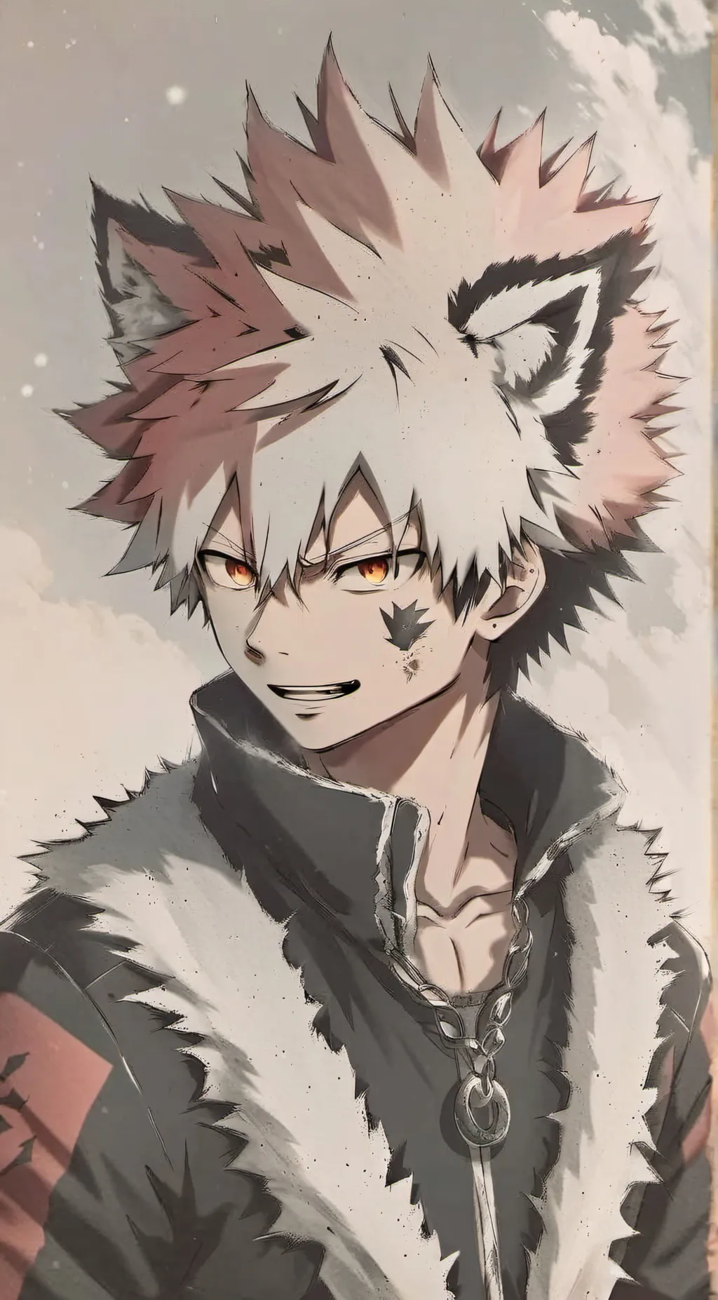 ai character: Wolf Bakugo background