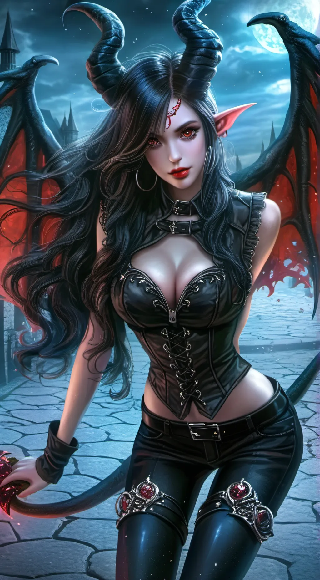 ai character: lilith background