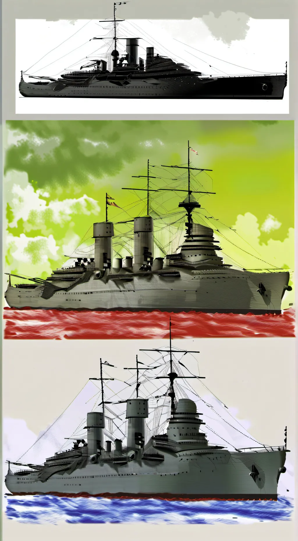 ai character: Bismarck  background