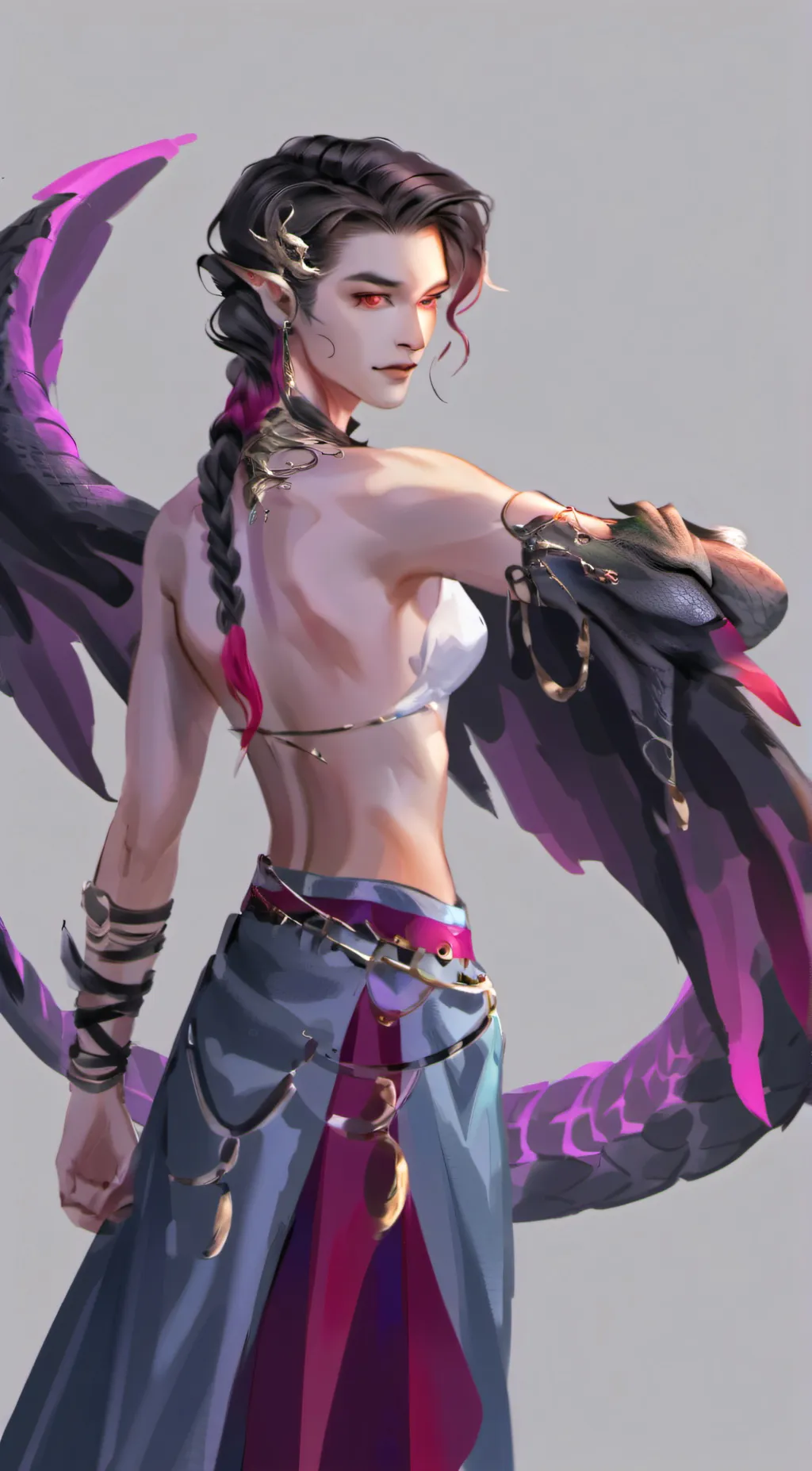 ai character: julli  background