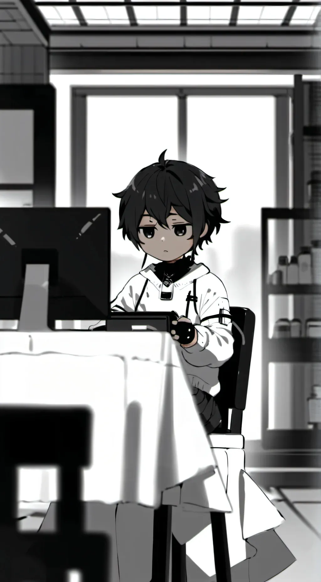 ai character: Riko|| background