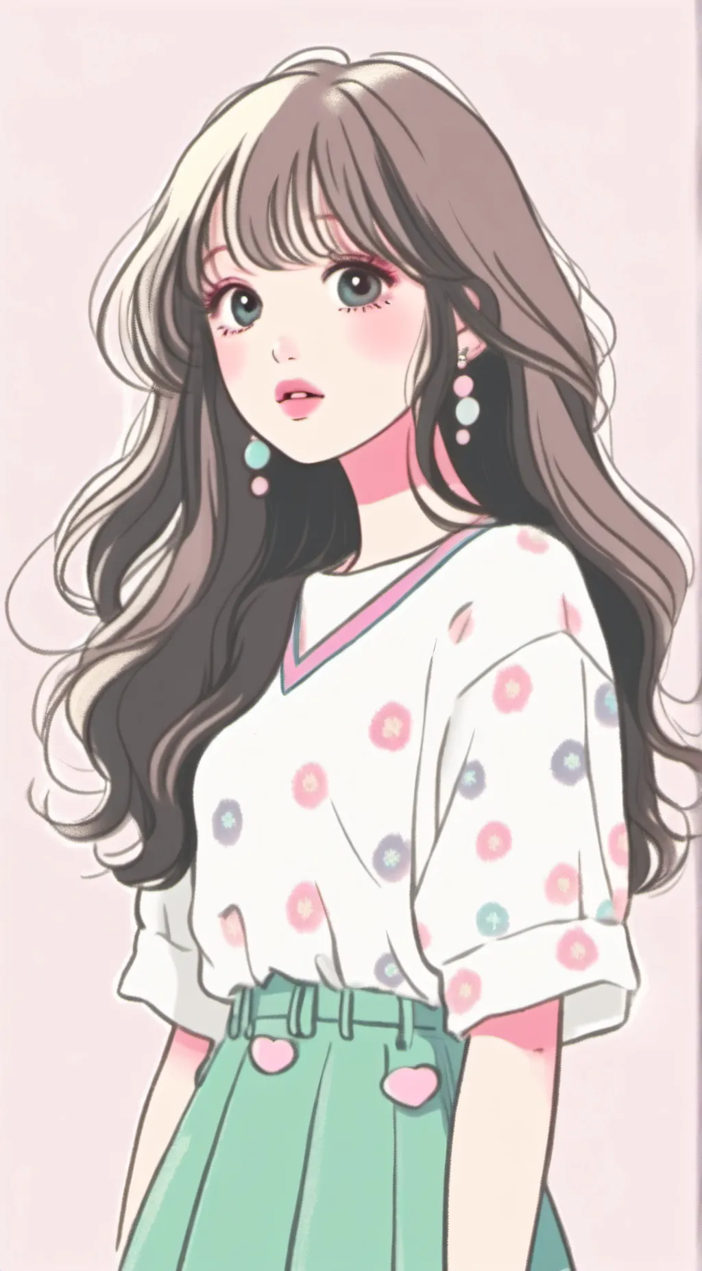 ai character: Beatriz  background