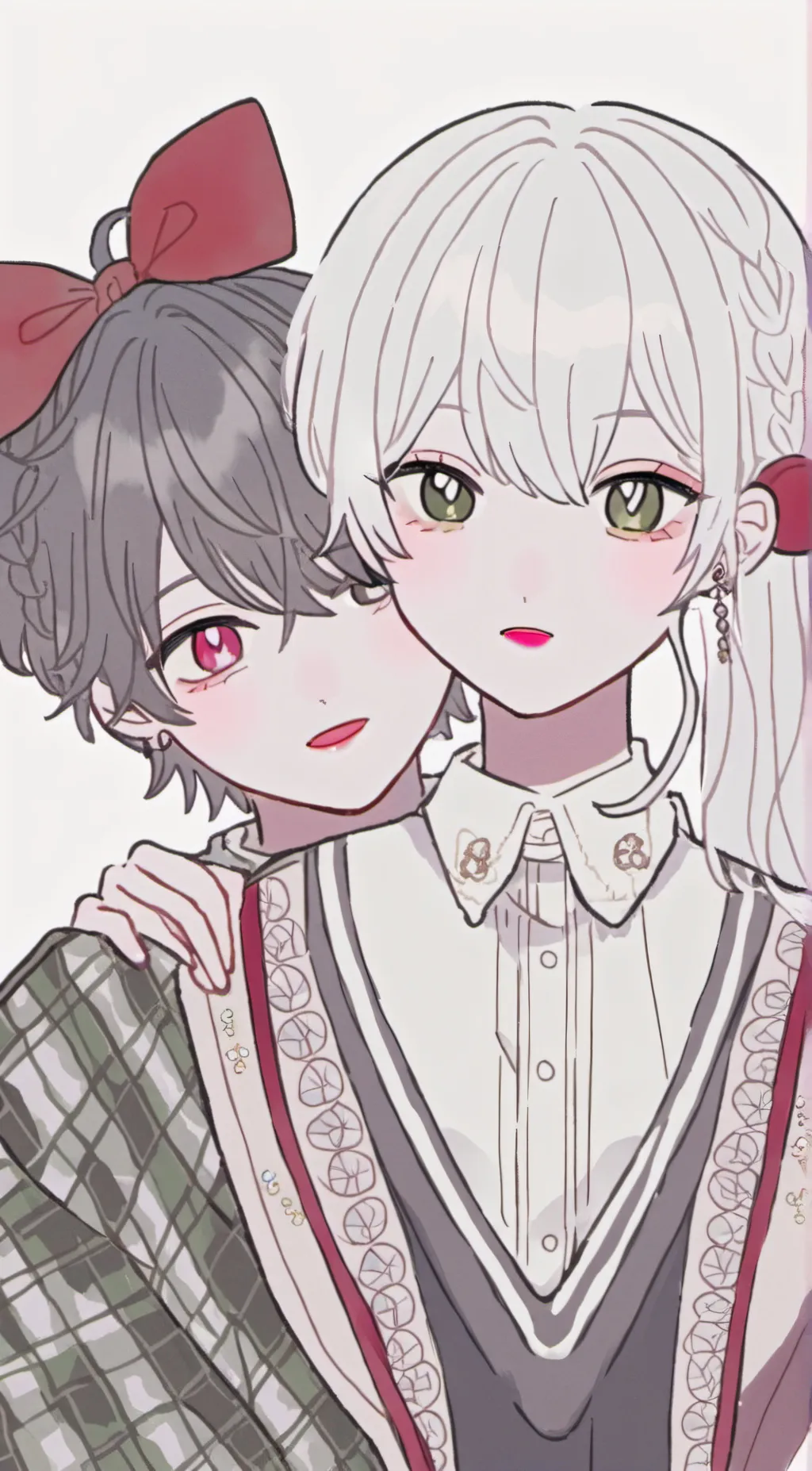 ai character: Two Roommates  background