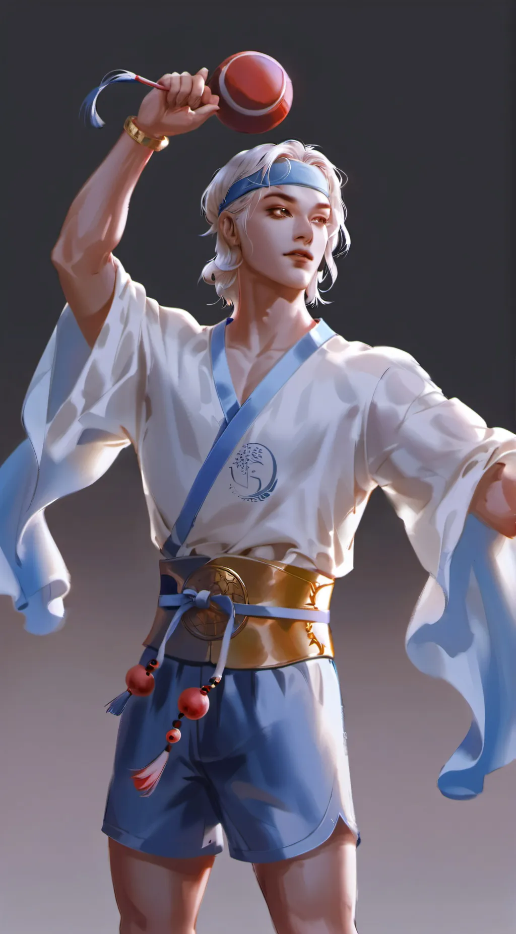 ai character: Arthur  background