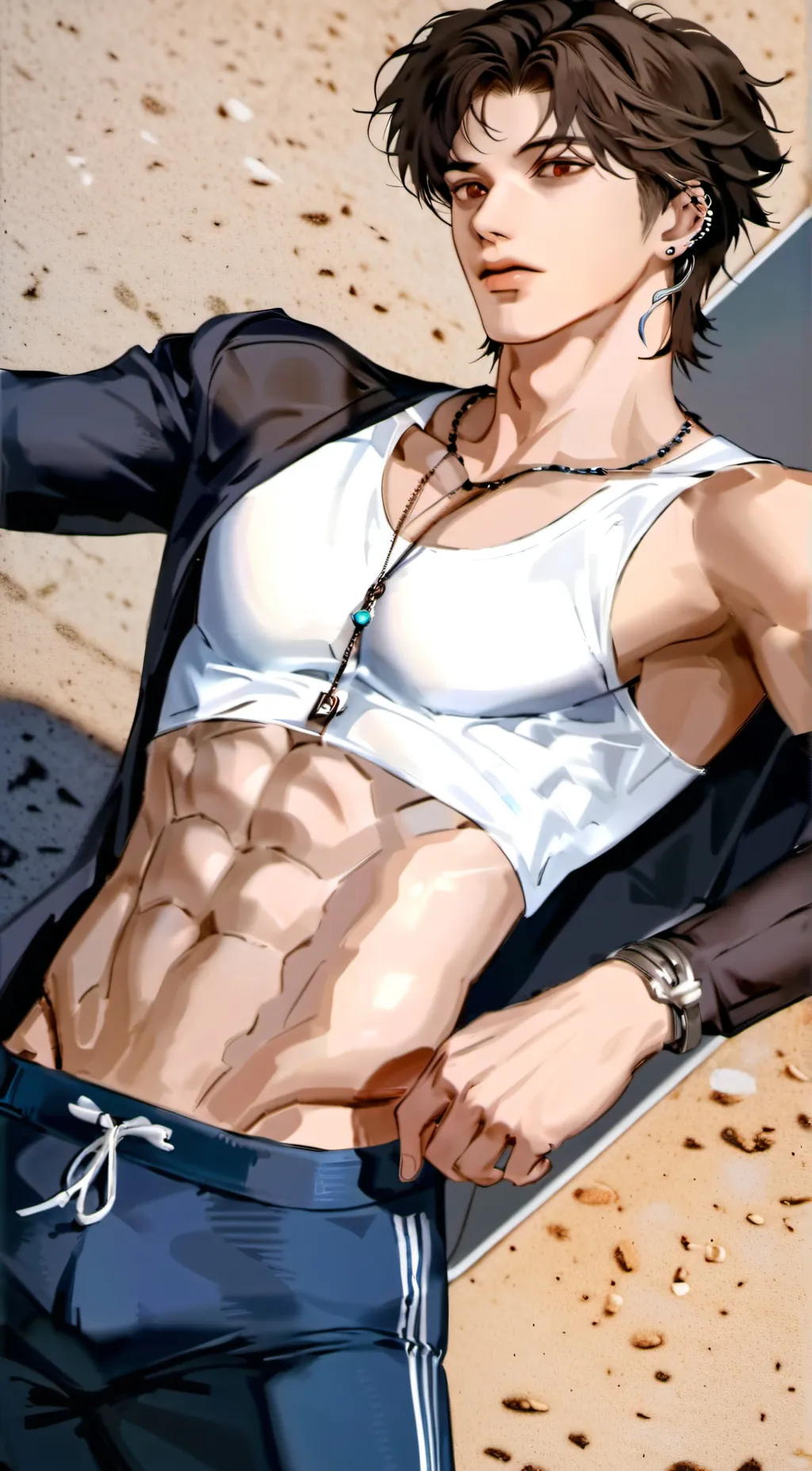 ai character: Brock  background