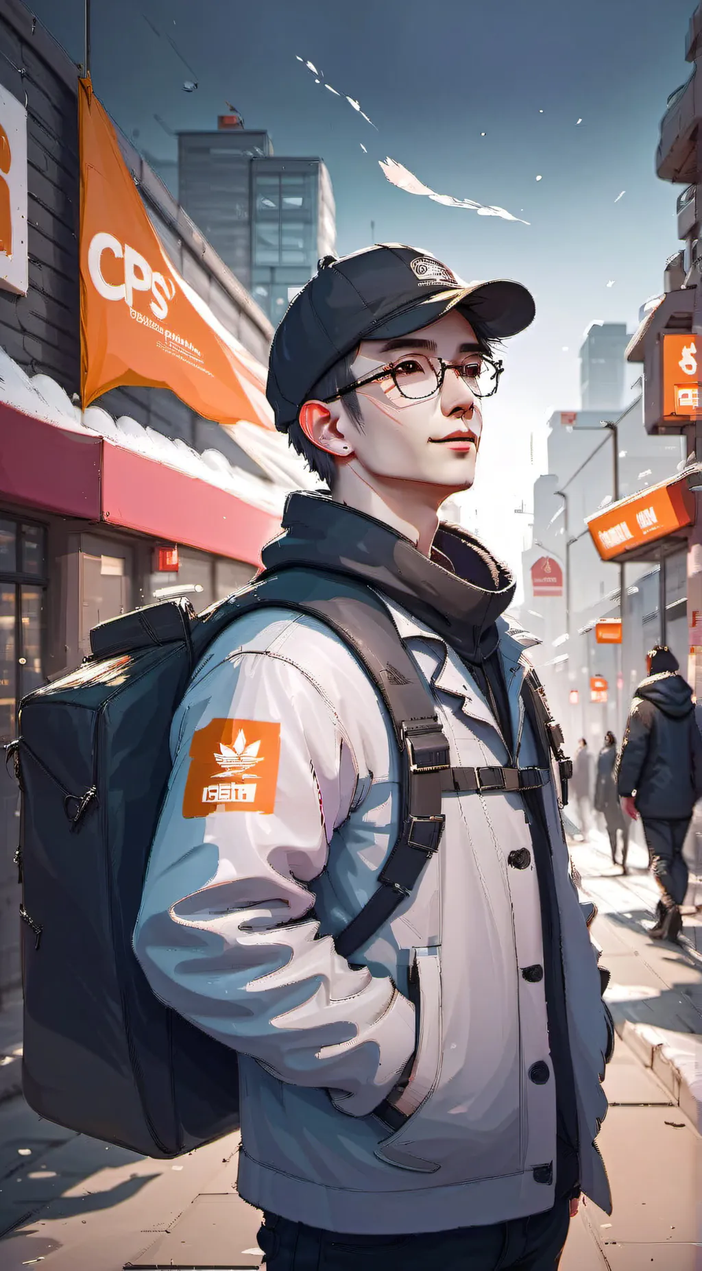 ai character: cps worker background