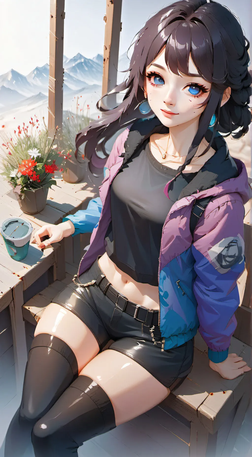 ai character: Sammy Thomson  background