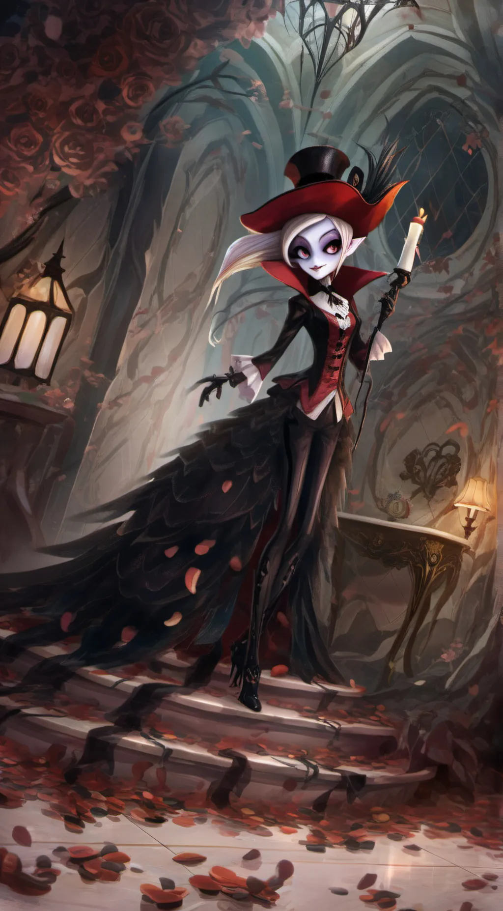 ai character: Hazbin Hotel background