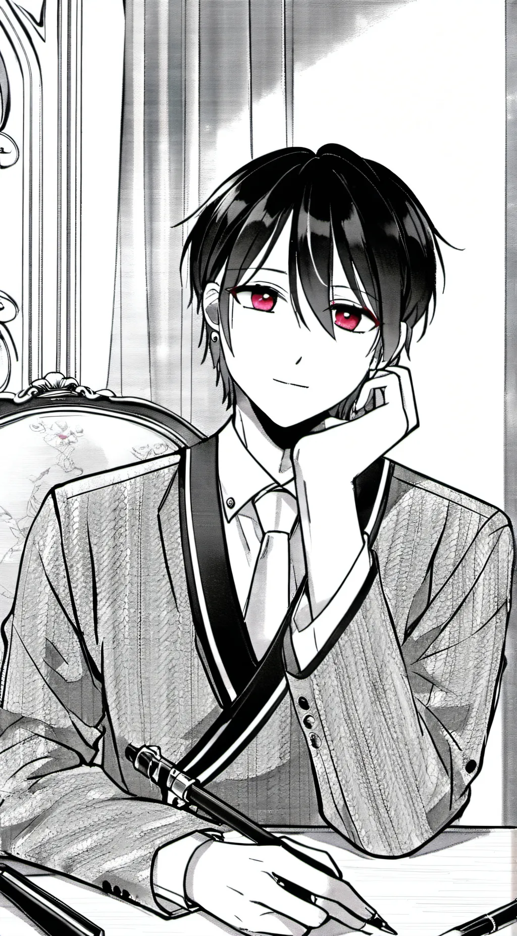 ai character: Axel background