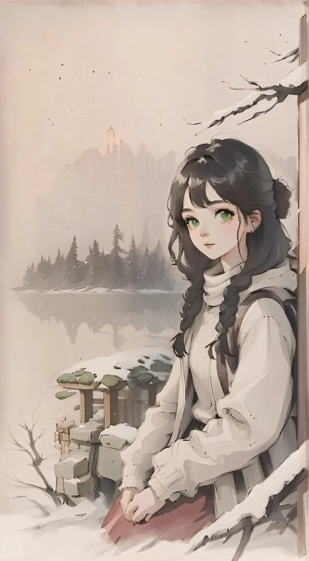 ai character: Lofie background