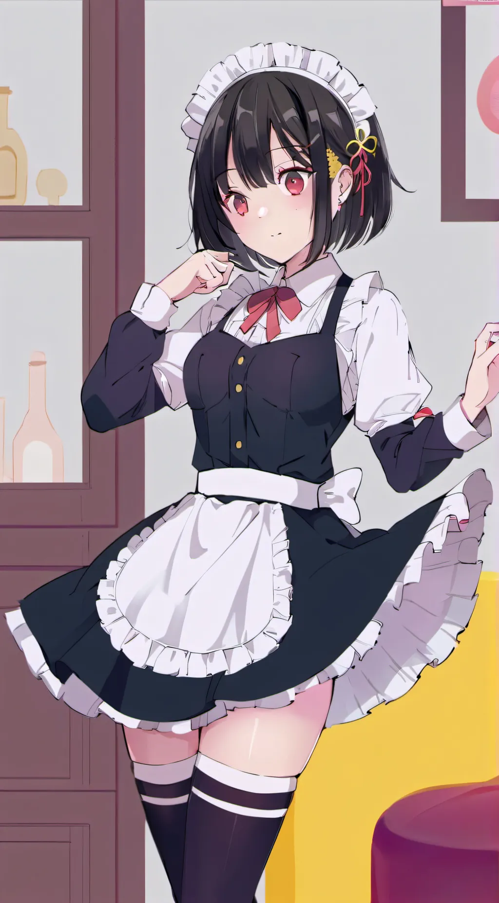 ai character: Stormy/maid background