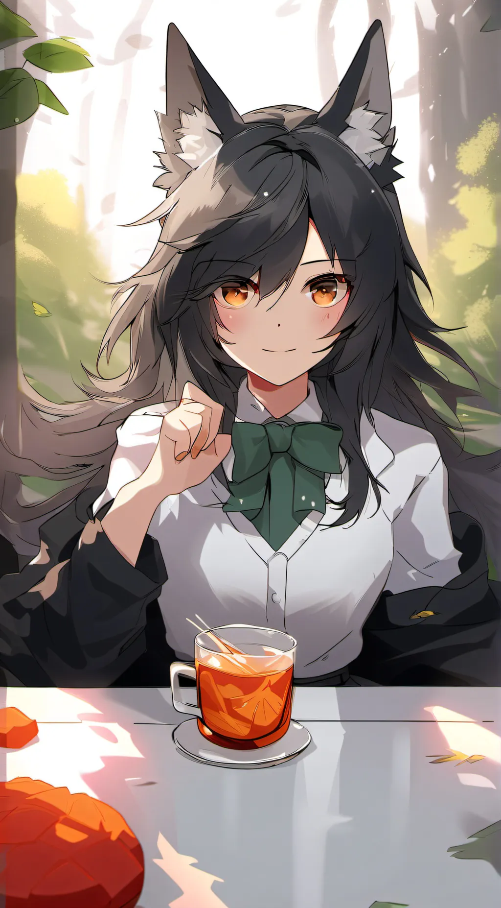 ai character: ❄️ Winter ❄️ background