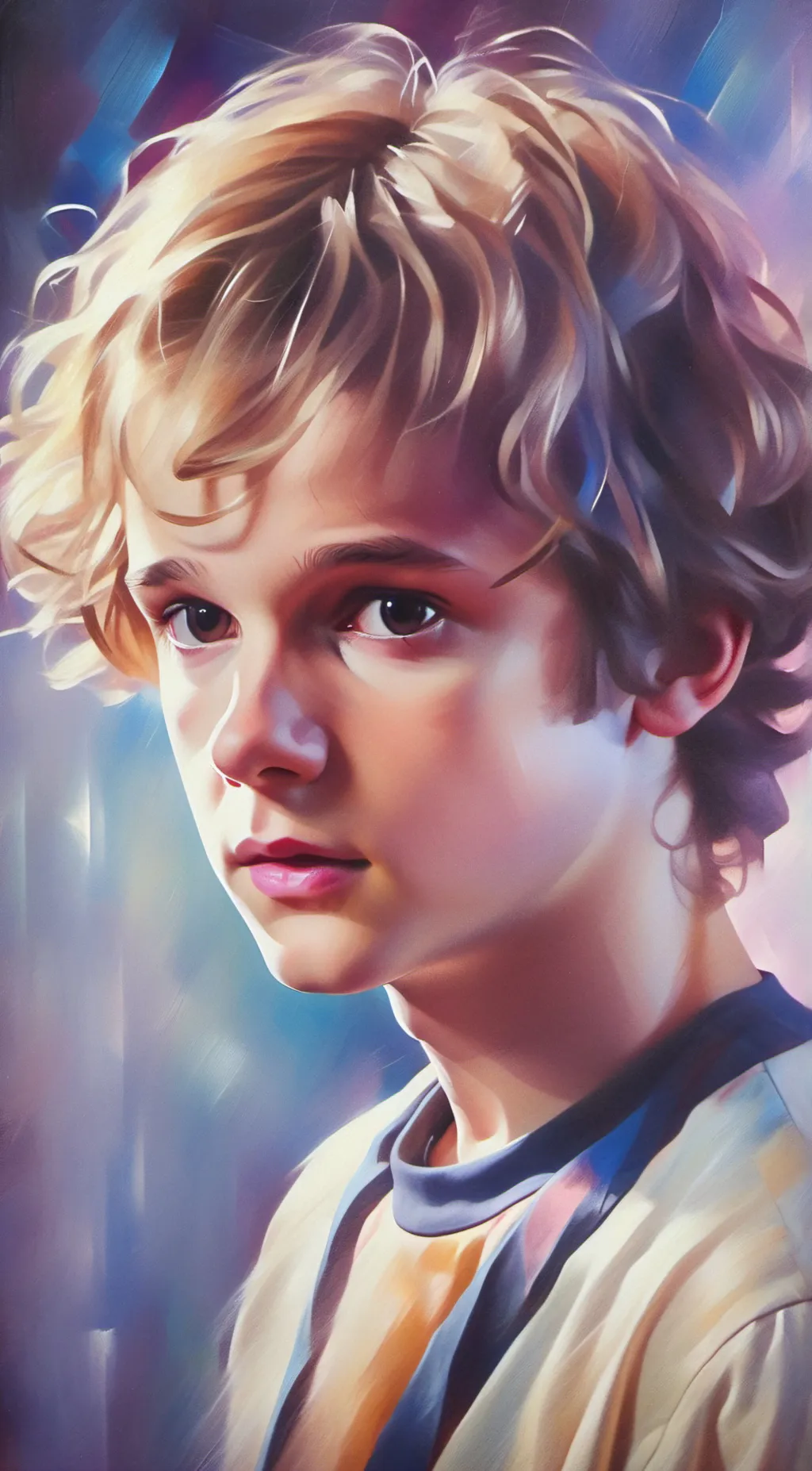 ai character: stranger things  background