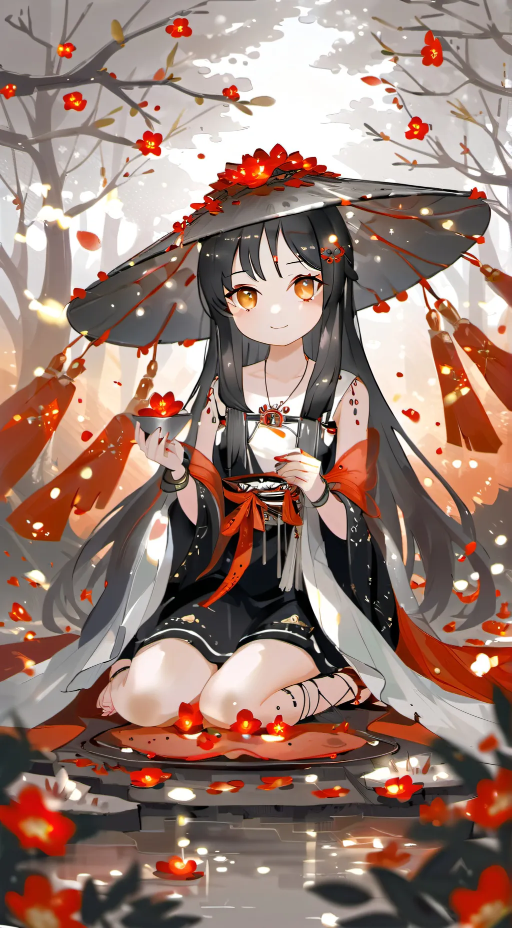 ai character: Fo background