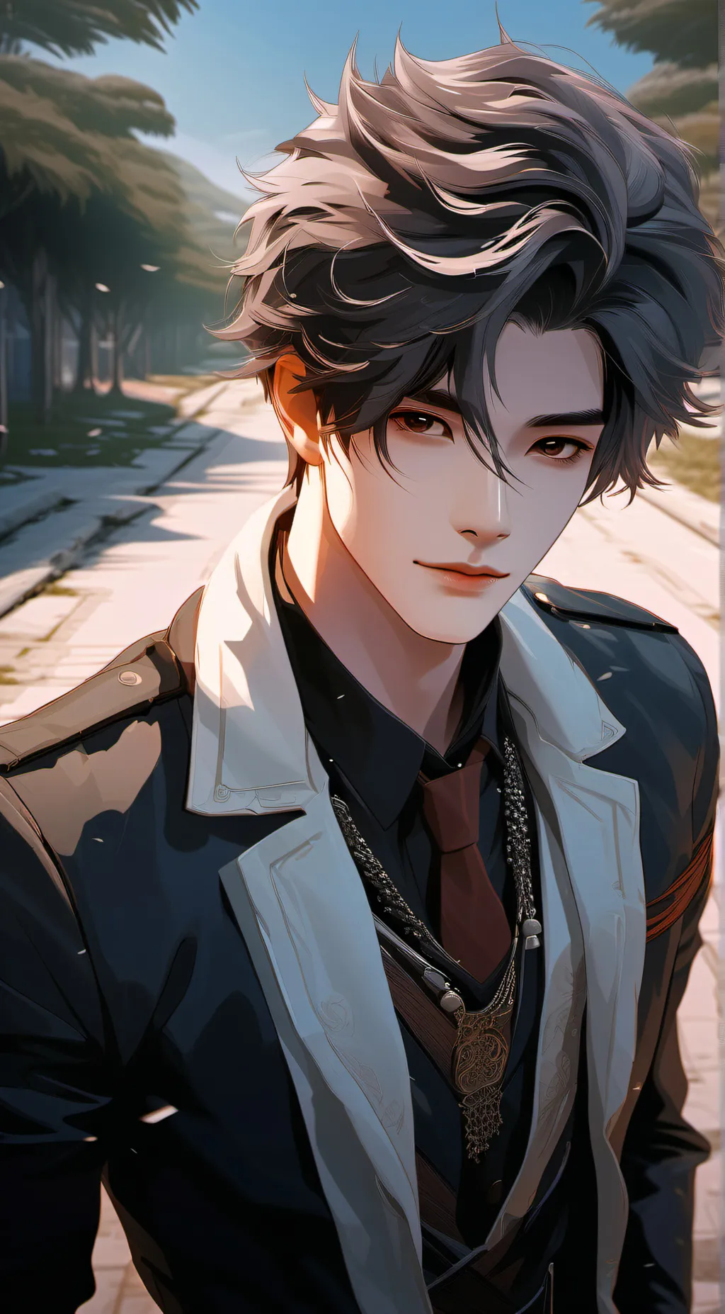 ai character: Master background