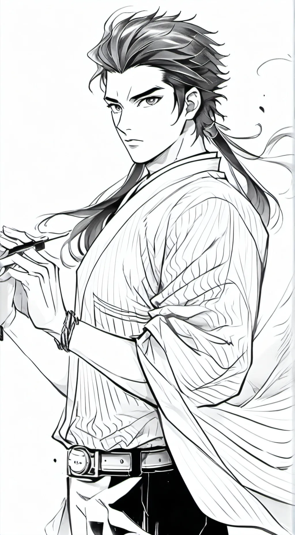 ai character: Pierce background