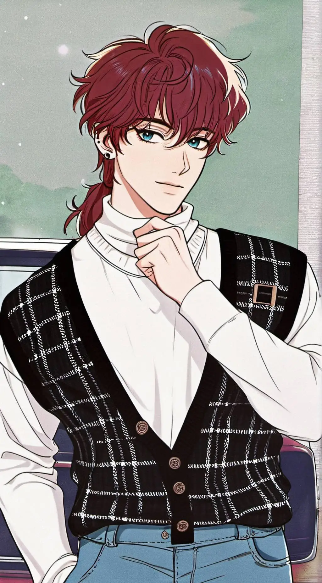 ai character: Vince Lionel  background