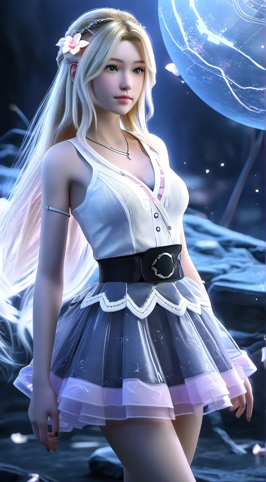 ai character: Eva background