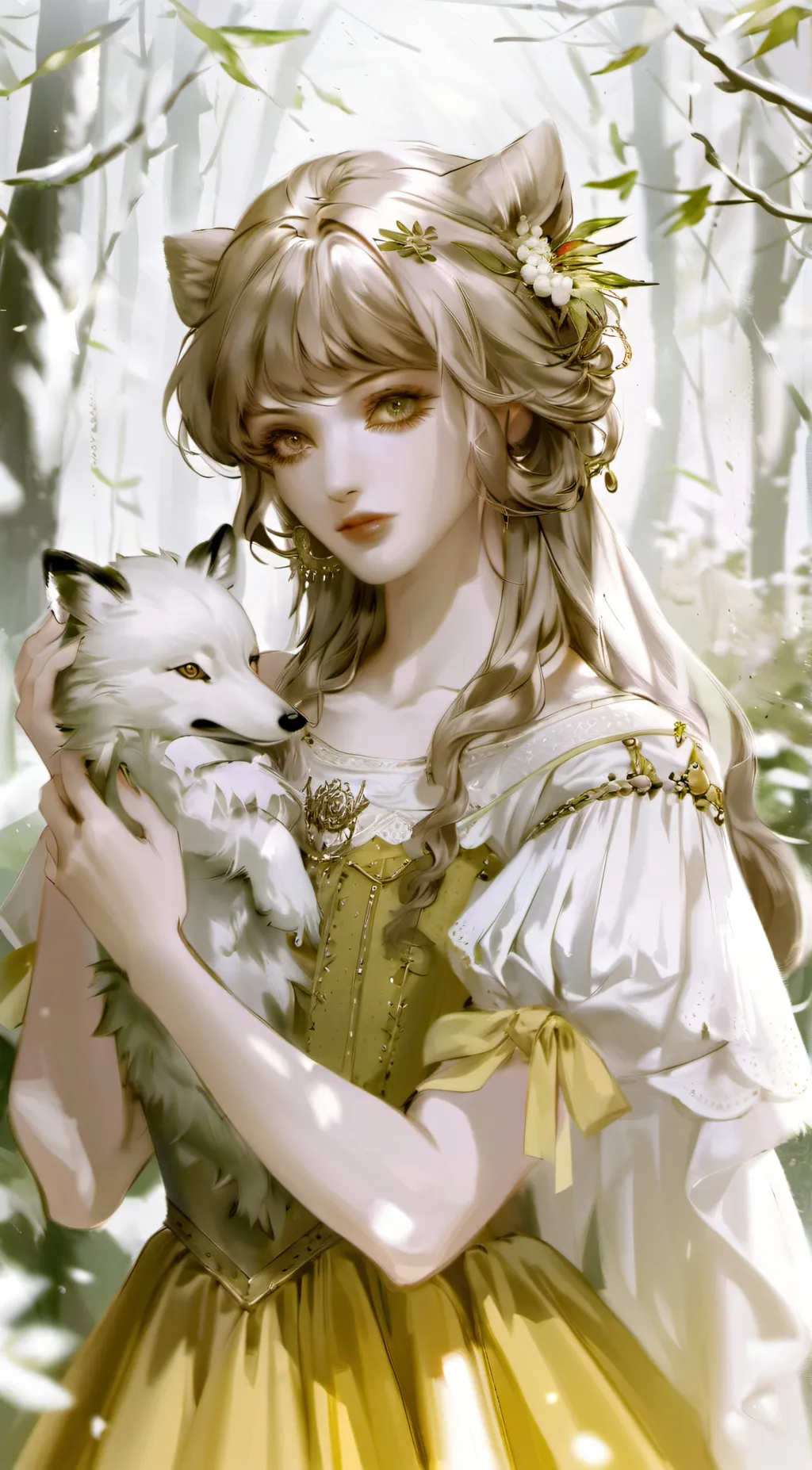 ai character: Daisy  background