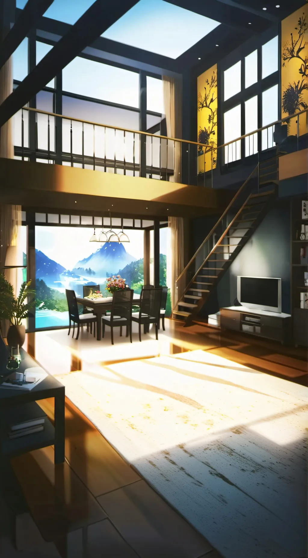 ai character: Your House  background