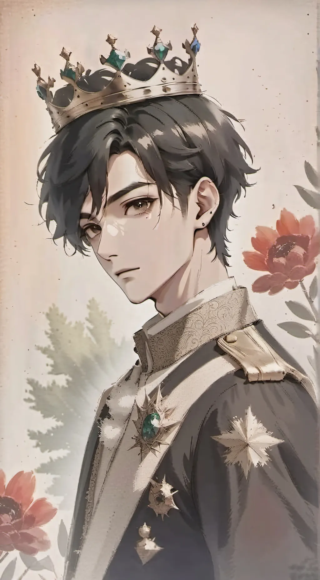 ai character: 👑Prince Max👑 background