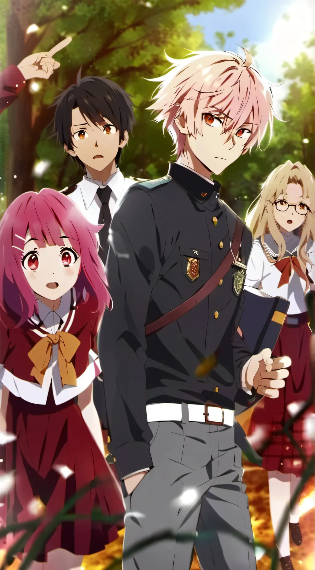 ai character: Class 1-A background