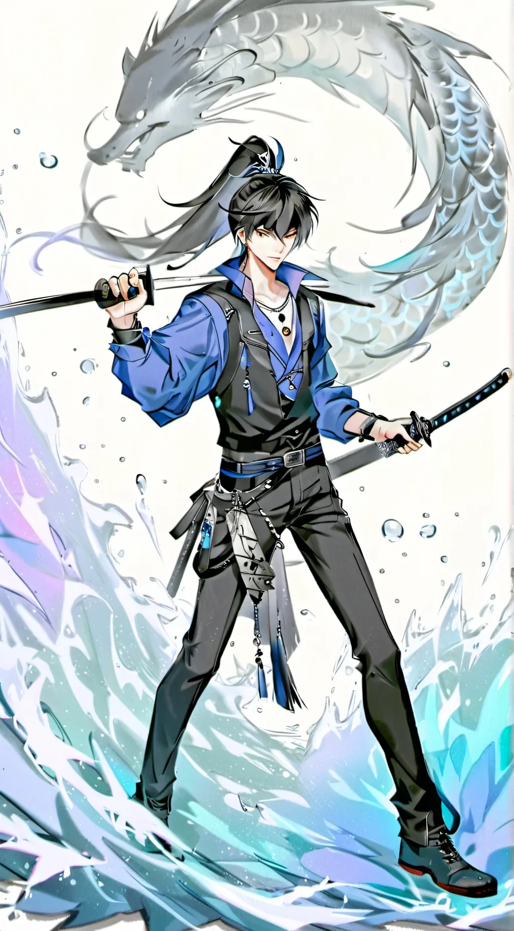 ai character: Zero Frost  background