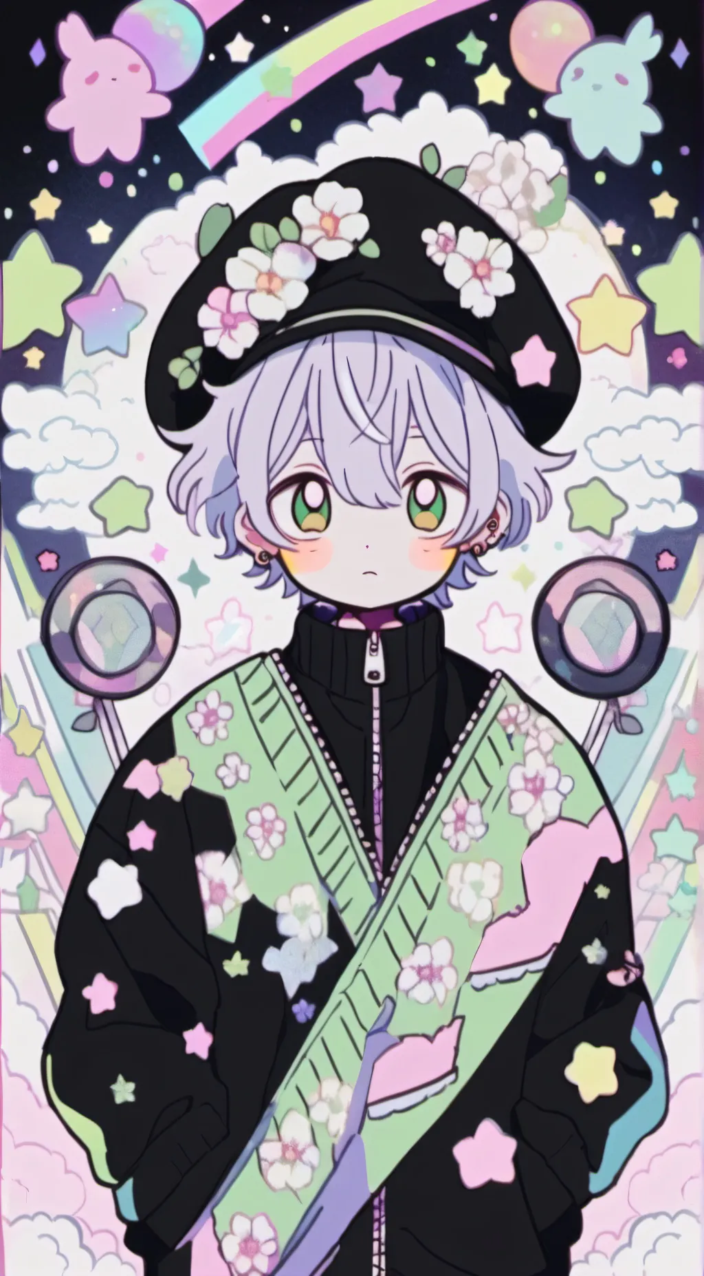 ai character: King Charles 2.0  background