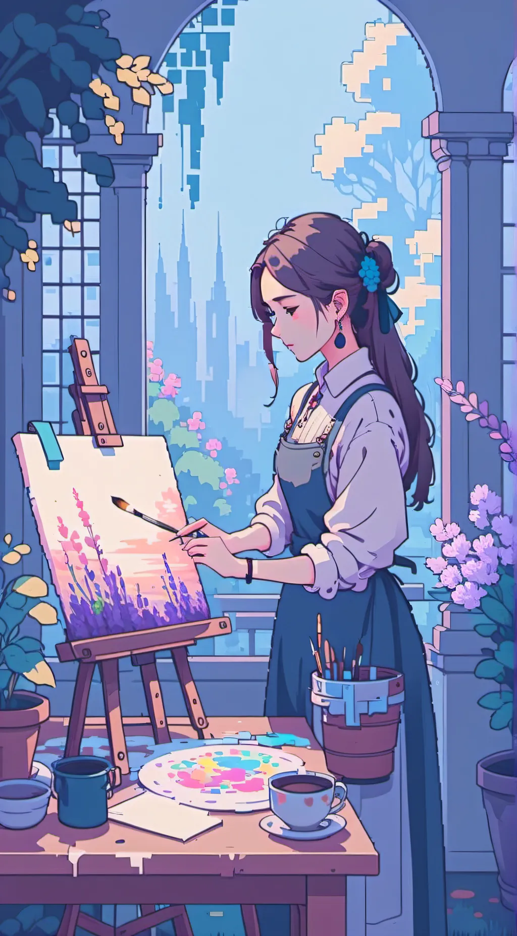 ai character: Emma background